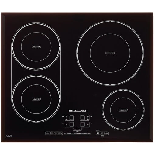 Surface De Cuisson KitchenAid à Induction, 4 éléments, 24 Po -Kitchenaid Soldes 30005884 L