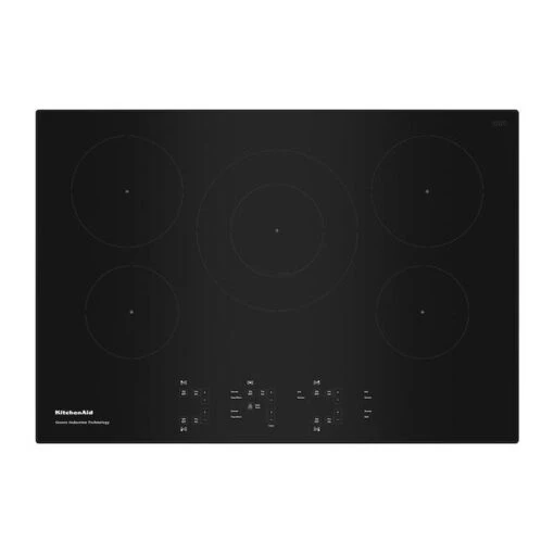 Surface De Cuisson KitchenAid, 5 éléments, Noir (commun: 30 Po; Réel: 29,56 Po) -Kitchenaid Soldes 30006789 L